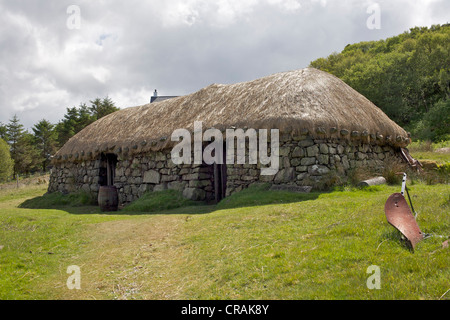 Chambre noire à Colbost, île de Skye Banque D'Images