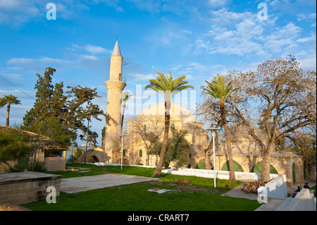 Hala Sultan Tekke ou la mosquée d'Umm Haram, Larnaca, Chypre Banque D'Images