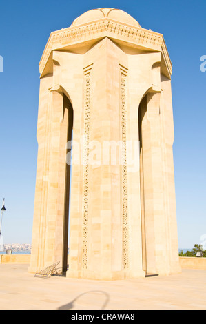 Sahidler Xiyabani, Martyrs' Memorial, Martyrs' Lane, Allée des Martyrs, Parc Kirov, Bakou, Azerbaïdjan, Moyen-Orient Banque D'Images