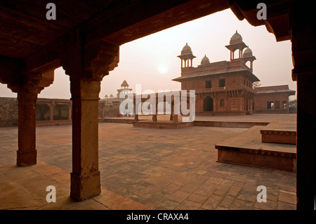 Palais Royal, Fatehpur Sikri, Site du patrimoine mondial de l'UNESCO à Agra, Uttar Pradesh, Inde, Asie