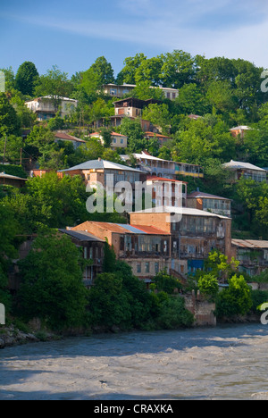 Avis de Kutaisi, la deuxième ville de Géorgie, Caucase, Moyen-Orient Banque D'Images
