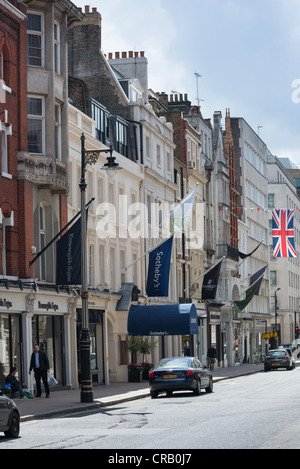 Bond Street, Londres, Royaume-Uni. Banque D'Images