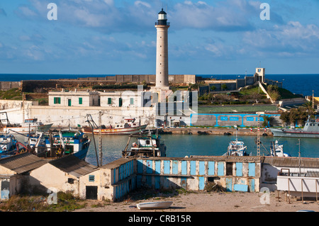 Le Port de Cherchell, en Algérie, l'Afrique Banque D'Images