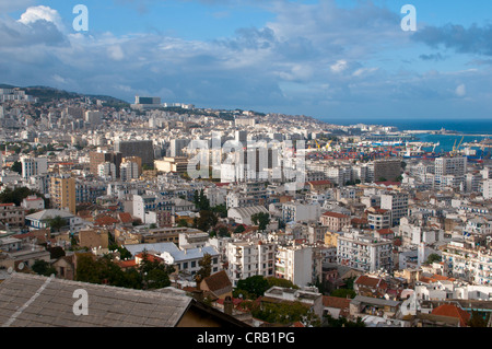 Vue sur Alger, Algérie, Afrique Banque D'Images