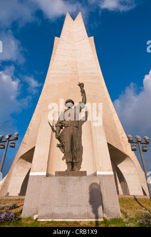 Le Monument des Martyrs à Alger, Algérie, Afrique Banque D'Images