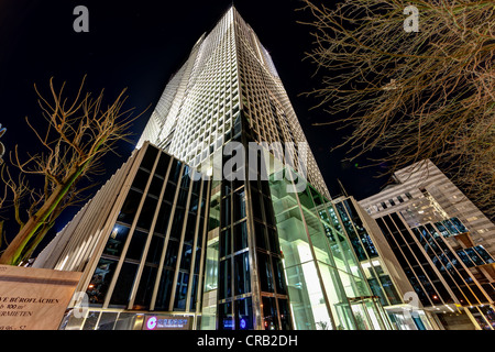 Rhein-Main-nuit, Westend, Frankfurt am Main, Hesse, Germany, Europe, PublicGround Banque D'Images