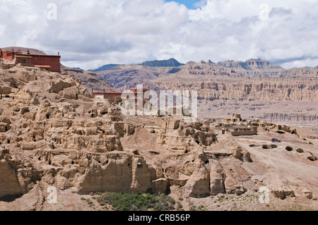 Royaume de Guge, l'ouest du Tibet, Tibet, Asie Banque D'Images