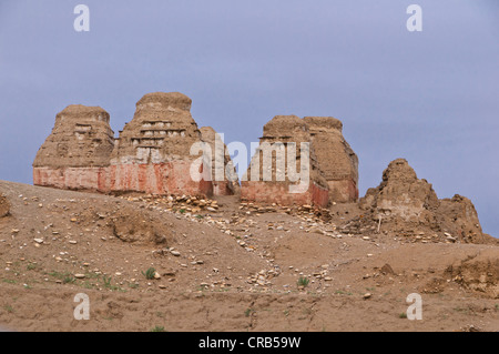 Royaume de Guge, l'ouest du Tibet, Tibet, Asie Banque D'Images