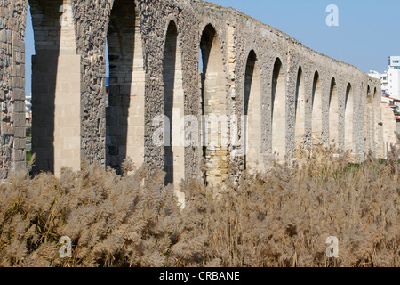 Aqueduc historique de Kamares près de Larnaca, Chypre du Sud, Chypre, Grèce, Europe Banque D'Images