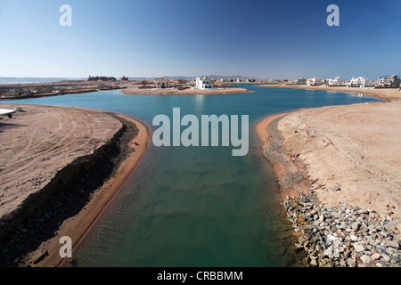Port, Marina d'El Gouna, Red Sea, Egypt, Africa Banque D'Images