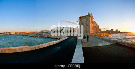 La cathédrale de San Nicola Pellegrino, Cathédrale de Trani, Trani, Pouilles, Italie, Europe Banque D'Images