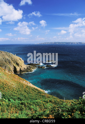 Shell Beach, côte, Herm, Channel Islands, England, Royaume-Uni, Europe Banque D'Images