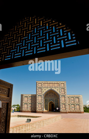 L'Ouzbékistan, Samarkand, Ulugh Beg's Observatory Banque D'Images