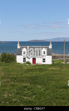 Petite maison broadford Isle of Skye ecosse juin 2012 Banque D'Images