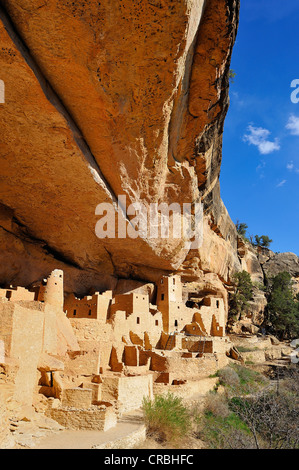 Cliff Palace, Mesa Verde National Park, Colorado, USA Banque D'Images
