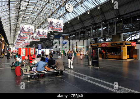 Hall de la Gare de l'Est, Paris, France, Europe Banque D'Images