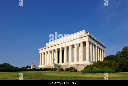 Lincoln Memorial, Washington DC, District of Columbia, United States of America, USA Banque D'Images