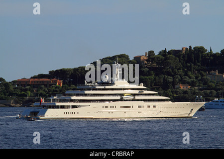 Luxury motor yacht Eclipse, le plus long yacht du monde, en 2012, c 163m de long, administré par Roman Abramovitch, construit par chantier Banque D'Images