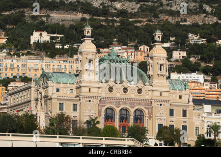 Casino de Monte Carlo, Principauté de Monaco, Côte d'Azur, Méditerranée, Europe Banque D'Images