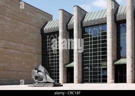 Neue Pinakothek art museum, Munich, Haute-Bavière, Bavière, Allemagne, Europe, PublicGround Banque D'Images