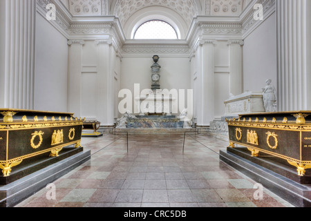 La chapelle de Frederik V dans la Cathédrale de Roskilde, Danemark, Europe Banque D'Images