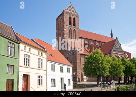 Nikolai Church, Wismar, Schleswig-Holstein, Allemagne Banque D'Images