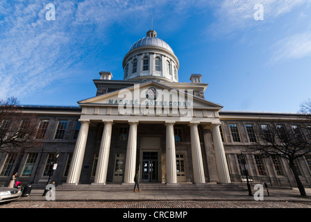 Marché Bonsecours, Vieux Port, Montréal, QC, Canada. Banque D'Images