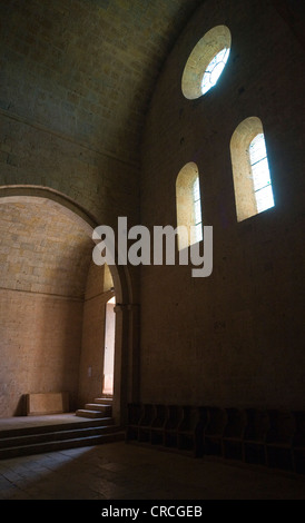 L'Abbaye du Thoronet, PROVENCE Banque D'Images