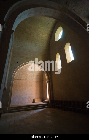 L'Abbaye du Thoronet, PROVENCE Banque D'Images