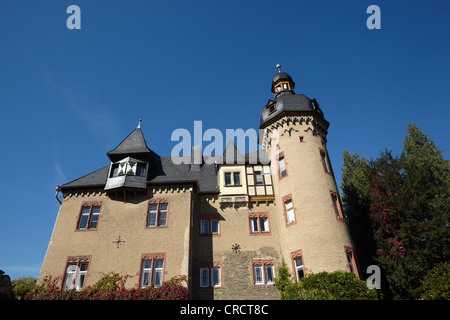 Burg Namedy Château près de Neuwied, Rhénanie-Palatinat, Allemagne, Europe Banque D'Images