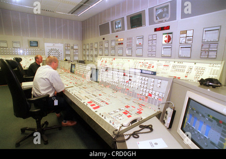 La révision dans la centrale nucléaire Unterweser Banque D'Images