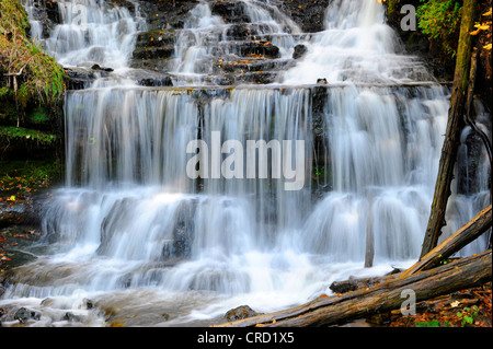 Wagner la Péninsule Supérieure du Michigan cascades Munising Banque D'Images