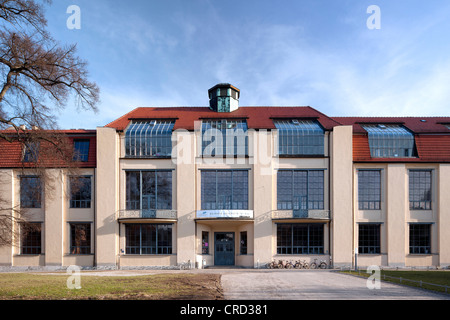 L'Université Bauhaus de Weimar, bâtiment principal, UNESCO World Heritage Site, l'architecte Henry van de Velde, Weimar, Thuringe Banque D'Images