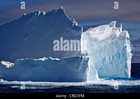 Iceberg sur la mer de Weddell, l'Antarctique Banque D'Images