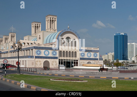 Al-Markazi Souk, Sharjah, Emirats Arabes Unis, de l'Asie Banque D'Images