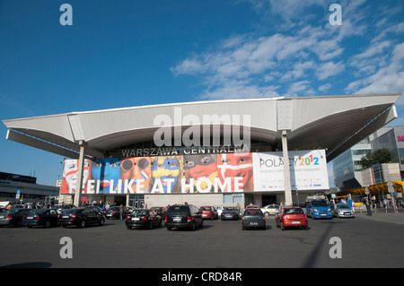 La gare Warszawa Centralna station dans le centre de Varsovie Pologne Srodmiescie Europe Banque D'Images