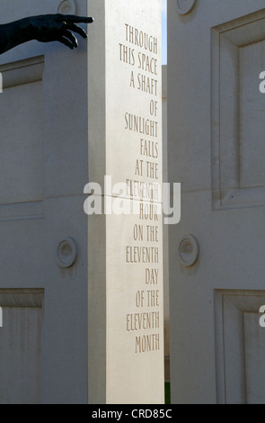 Les Forces armées de la onzième heure Memorial National Memorial Arboretum Staffordshire England UK Banque D'Images