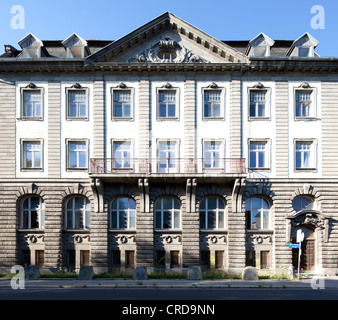 Ancienne Reichsbank, l'ancien siège du district du Parti socialiste unifié d'Allemagne, SED, Eisenach, en Thuringe Banque D'Images