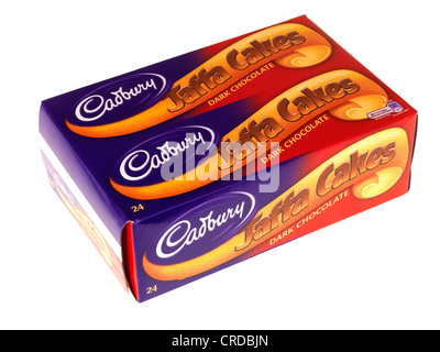 Jaffa cake biscuits cadbury Banque D'Images