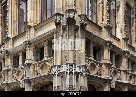 16e siècle Office de Tourisme de Rouen, ancien inspecteur des impôts's building, Rouen, France Banque D'Images