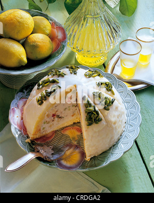 Cassata siciliana, Italie. Banque D'Images