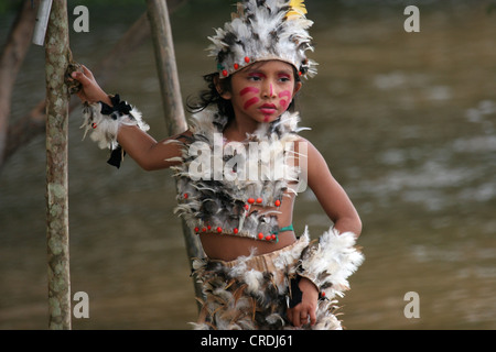 Une fille brésilienne à São Paulo Brésil Banque D Images Photo Stock