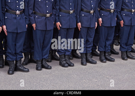 Des soldats en uniforme, armée de l'air, les Forces armées fédérales Bundeswehr Banque D'Images