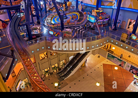 Dans les jeux, centre commercial de Times Square, de la Malaisie, Kuala Lumpur Banque D'Images