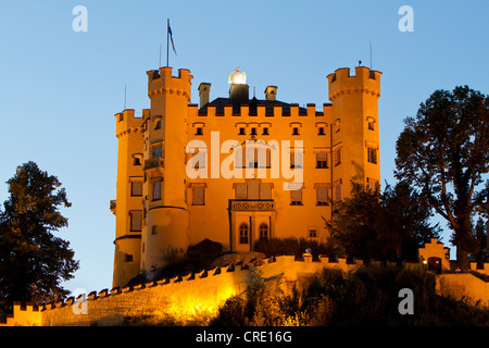 Schloss Hohenschwangau, Allgaeu, Bavaria, Germany, Europe Banque D'Images