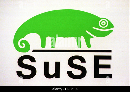 Logo de SuSE Linux AG Banque D'Images