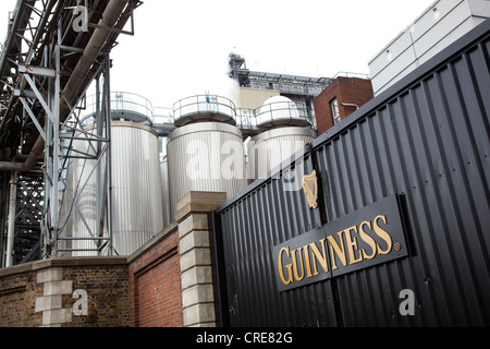 La Brasserie Guinness, une partie de la société de boissons de Diageo, Dublin, Irlande, Europe Banque D'Images