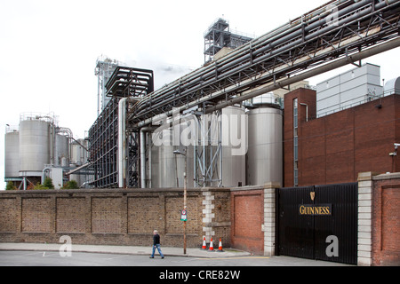 La Brasserie Guinness, une partie de la société de boissons de Diageo, Dublin, Irlande, Europe Banque D'Images