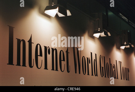 Global Internet World Tour Banque D'Images