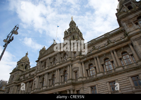 Glasgow city council chambers george square Glasgow scotland uk Banque D'Images